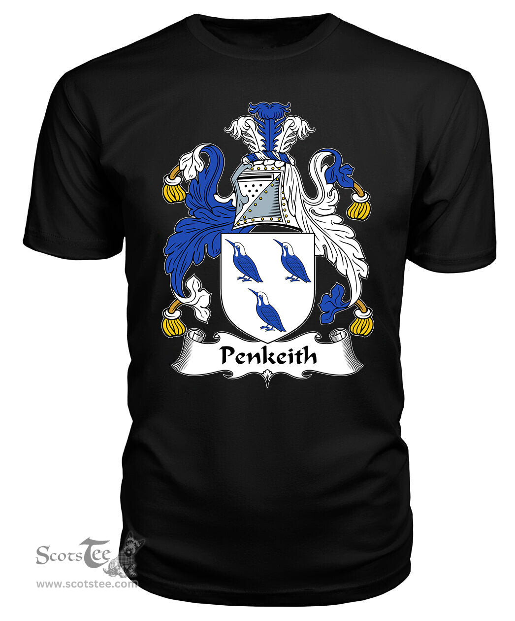 ScotsTee Penkeith Coat Of Arms Family Crest British Fleet T Shirt