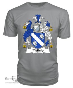 ScotsTee Pitfield Coat Of Arms Family Crest British Fleet T Shirt