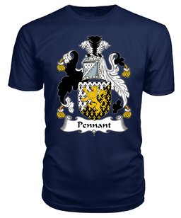 ScotsTee Pennant Coat Of Arms Family Crest British Fleet T Shirt