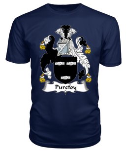 ScotsTee Purefoy Coat Of Arms Family Crest British Fleet T Shirt