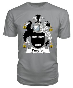 ScotsTee Purefoy Coat Of Arms Family Crest British Fleet T Shirt
