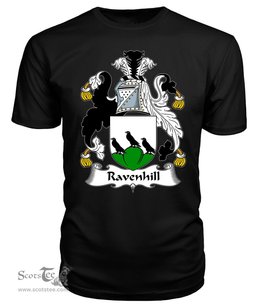 ScotsTee Ravenhill Coat Of Arms Family Crest British Fleet T Shirt