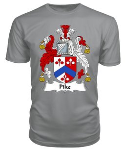 ScotsTee Pike Coat Of Arms Family Crest British Fleet T Shirt