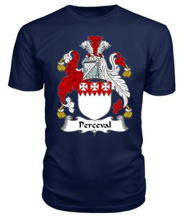 ScotsTee Perceval Coat Of Arms Family Crest British Fleet T Shirt