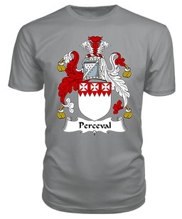 ScotsTee Perceval Coat Of Arms Family Crest British Fleet T Shirt