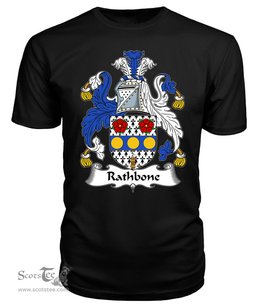 ScotsTee Rathbone Coat Of Arms Family Crest British Fleet T Shirt