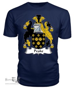 ScotsTee Peak (e) Coat Of Arms Family Crest British Fleet T Shirt