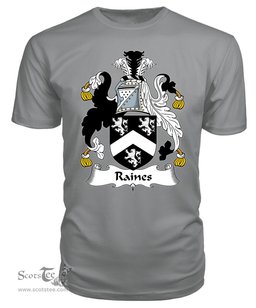 ScotsTee Raines Coat Of Arms Family Crest British Fleet T Shirt