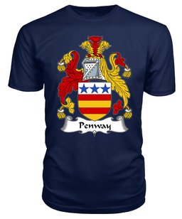 ScotsTee Penway Coat Of Arms Family Crest British Fleet T Shirt