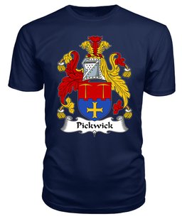 ScotsTee Pickwick Coat Of Arms Family Crest British Fleet T Shirt
