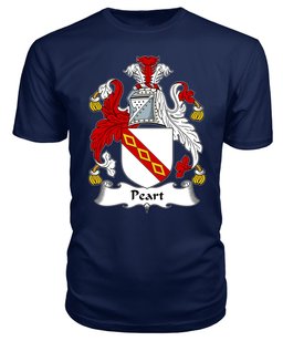 ScotsTee Peart or Pert Coat Of Arms Family Crest British Fleet T Shirt