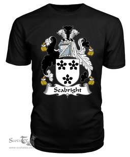 ScotsTee Seabright Coat Of Arms Family Crest British Fleet T Shirt