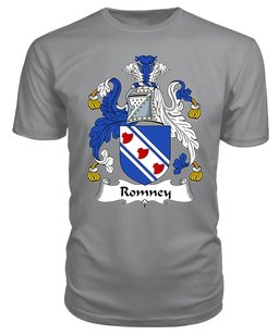 ScotsTee Romney Coat Of Arms Family Crest British Fleet T Shirt
