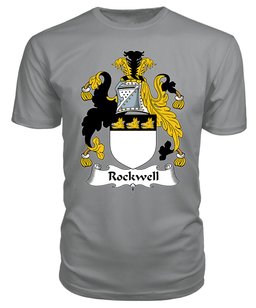 ScotsTee Rockwell Coat Of Arms Family Crest British Fleet T Shirt