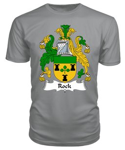 ScotsTee Rock (e) Coat Of Arms Family Crest British Fleet T Shirt