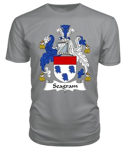 ScotsTee Seagrim or Seagram Coat Of Arms Family Crest British Fleet T Shirt