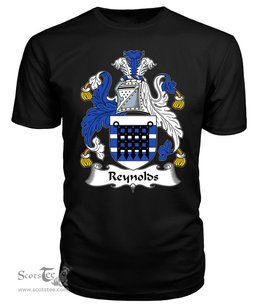 ScotsTee Reynolds I Coat Of Arms Family Crest British Fleet T Shirt