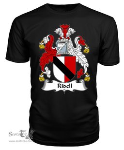 ScotsTee Ridell Coat Of Arms Family Crest British Fleet T Shirt