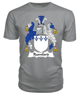 ScotsTee Rumford Coat Of Arms Family Crest British Fleet T Shirt