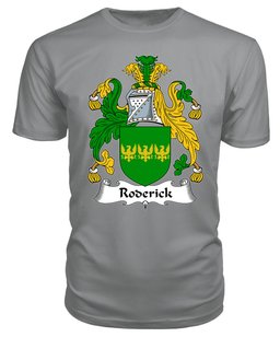 ScotsTee Roderick Coat Of Arms Family Crest British Fleet T Shirt