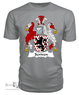 ScotsTee Scriven Coat Of Arms Family Crest British Fleet T Shirt