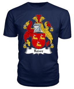 ScotsTee Rowe Coat Of Arms Family Crest British Fleet T Shirt