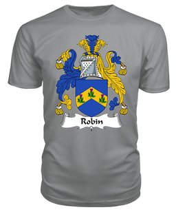 ScotsTee Robin Coat Of Arms Family Crest British Fleet T Shirt