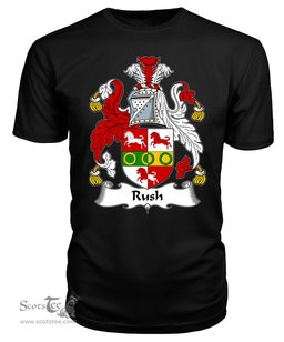 ScotsTee Rush Coat Of Arms Family Crest British Fleet T Shirt