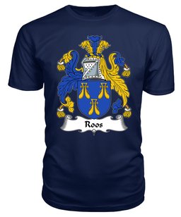 ScotsTee Roos Coat Of Arms Family Crest British Fleet T Shirt
