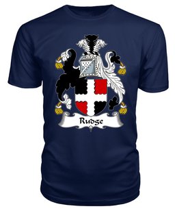 ScotsTee Rudge Coat Of Arms Family Crest British Fleet T Shirt