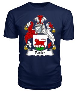 ScotsTee Ridler Coat Of Arms Family Crest British Fleet T Shirt