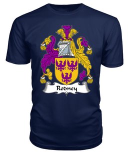 ScotsTee Rodney Coat Of Arms Family Crest British Fleet T Shirt