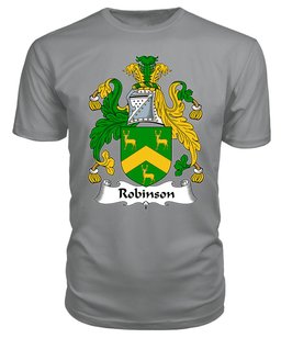 ScotsTee Robinson Coat Of Arms Family Crest British Fleet T Shirt