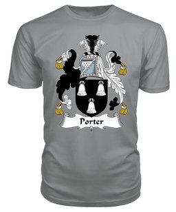 ScotsTee Porter Coat Of Arms Family Crest British Fleet T Shirt