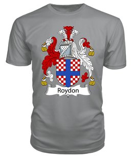 ScotsTee Roydon Coat Of Arms Family Crest British Fleet T Shirt