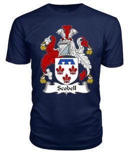 ScotsTee Scobell Coat Of Arms Family Crest British Fleet T Shirt