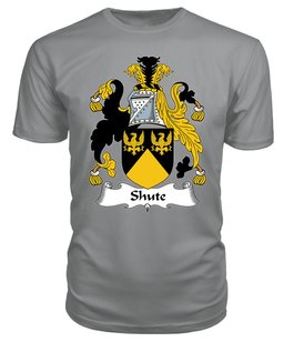 ScotsTee Shute Coat Of Arms Family Crest British Fleet T Shirt