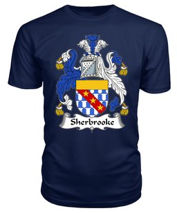 ScotsTee Sherbrooke Coat Of Arms Family Crest British Fleet T Shirt