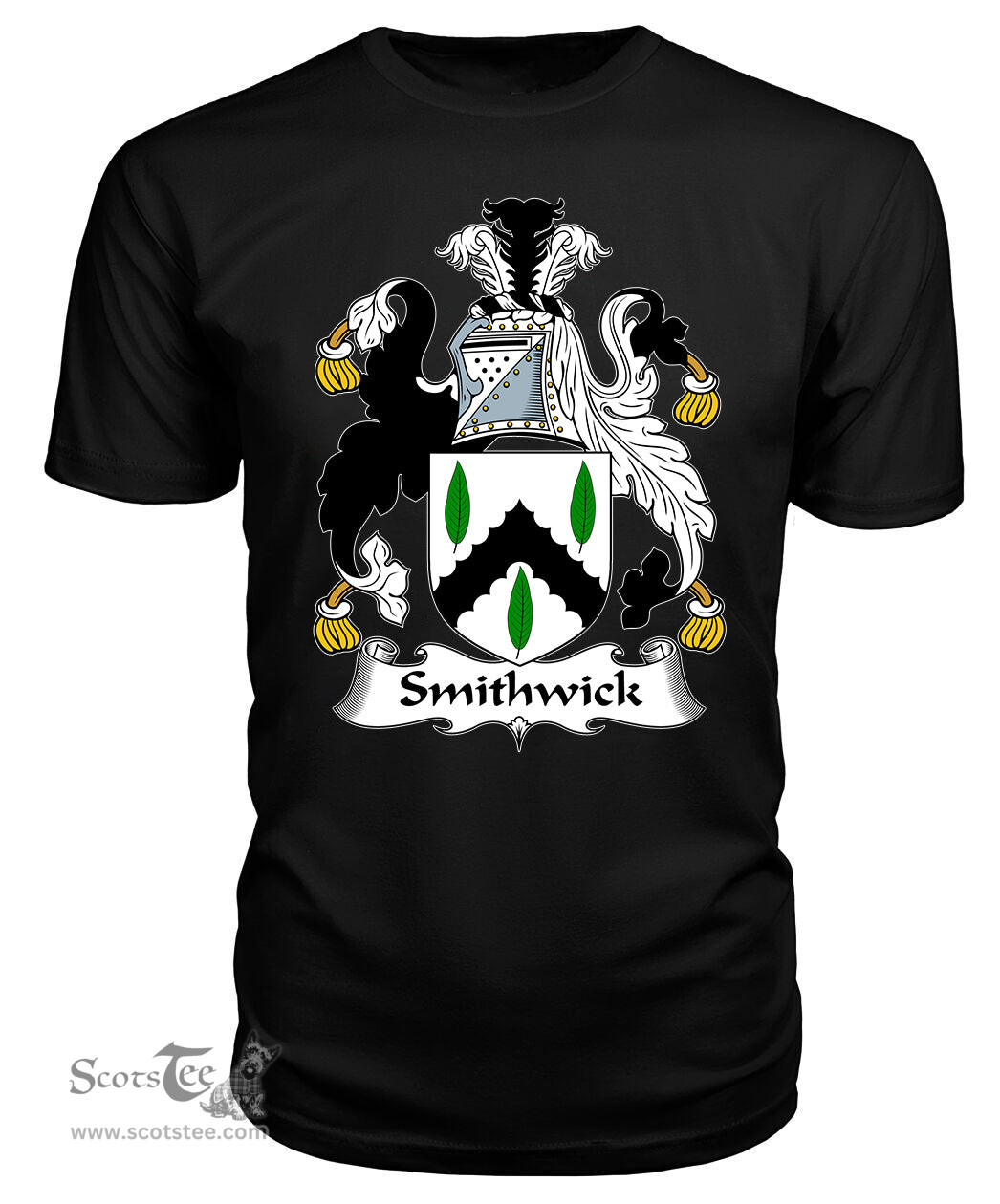 ScotsTee Smithwick Coat Of Arms Family Crest British Fleet T Shirt