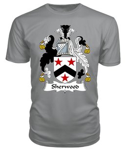 ScotsTee Sherwood Coat Of Arms Family Crest British Fleet T Shirt