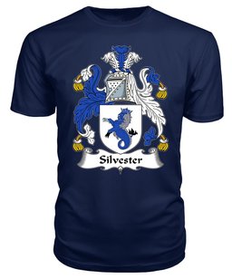ScotsTee Silvester Coat Of Arms Family Crest British Fleet T Shirt