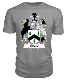 ScotsTee Shore Coat Of Arms Family Crest British Fleet T Shirt