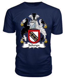 ScotsTee Selwyn Coat Of Arms Family Crest British Fleet T Shirt