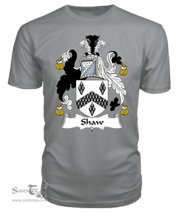 ScotsTee Shaw Coat Of Arms Family Crest British Fleet T Shirt