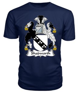 ScotsTee Shadworth Coat Of Arms Family Crest British Fleet T Shirt