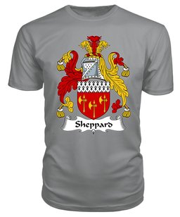 ScotsTee Sheppard Coat Of Arms Family Crest British Fleet T Shirt