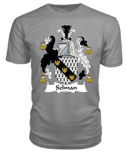 ScotsTee Selman Coat Of Arms Family Crest British Fleet T Shirt