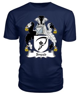 ScotsTee Sneyd or Sneed Coat Of Arms Family Crest British Fleet T Shirt