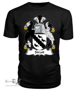 ScotsTee Strait (s) Coat Of Arms Family Crest British Fleet T Shirt