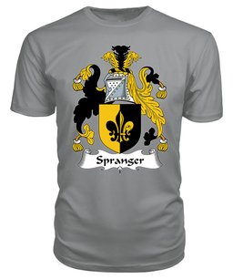 ScotsTee Spranger Coat Of Arms Family Crest British Fleet T Shirt